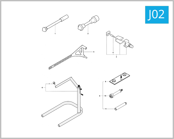 J02 - Service Tools (Frame)
