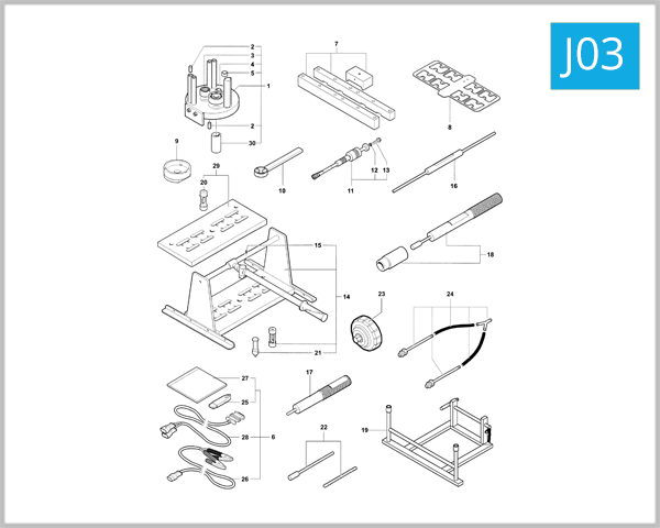 J03 - Service Tools (Engine)