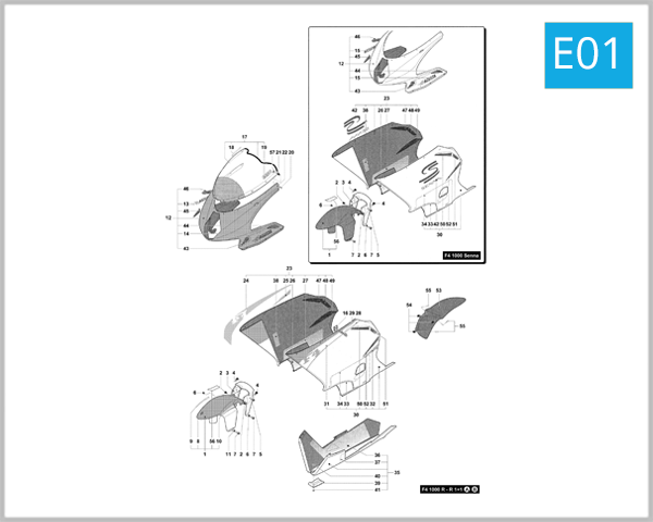 E01 - Fairing Assembly