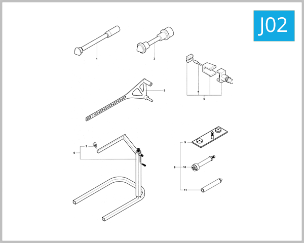 J02 - Service Tools (Frame)