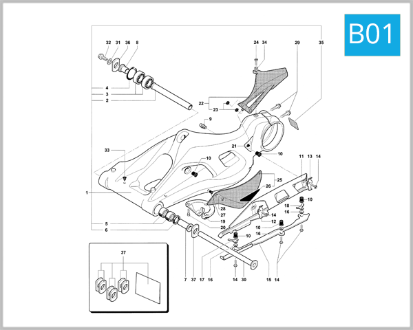 B01 - Swingarm Assembly