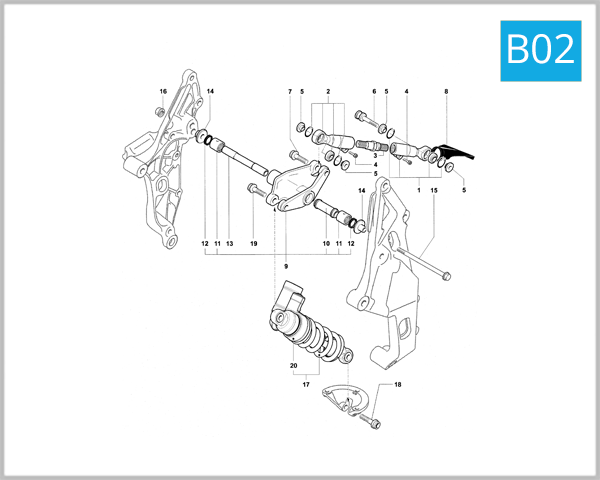 B02 - Rear Suspension Assembly