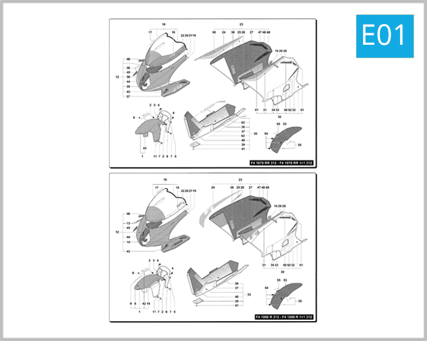 E01 - Fairing Assembly