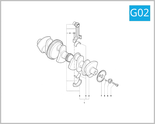 G02 - Crank Shaft Assembly