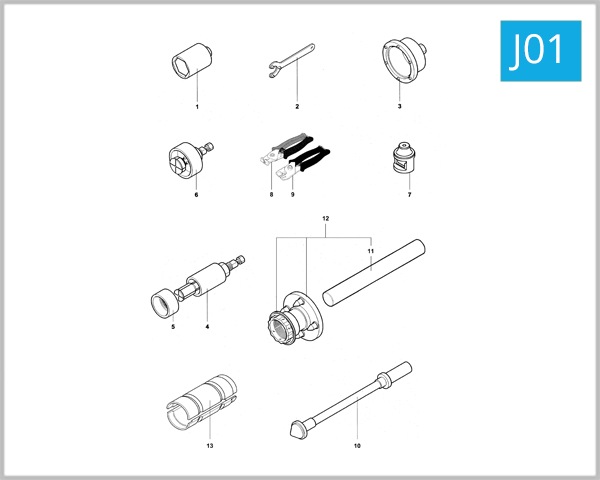 J01 - Service Tools (Frame)