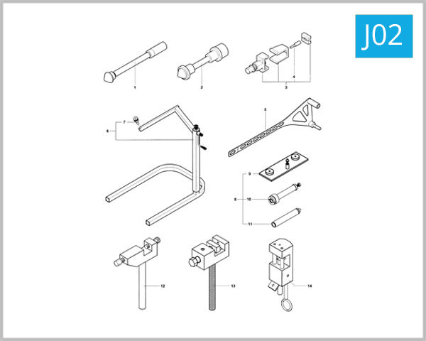 J02 - Service Tools (Frame)