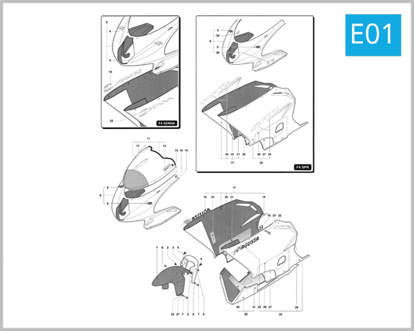 E01 - Fairing Assembly
