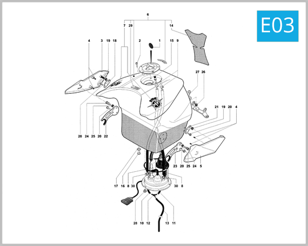 E03 - Fuel Tank Assembly