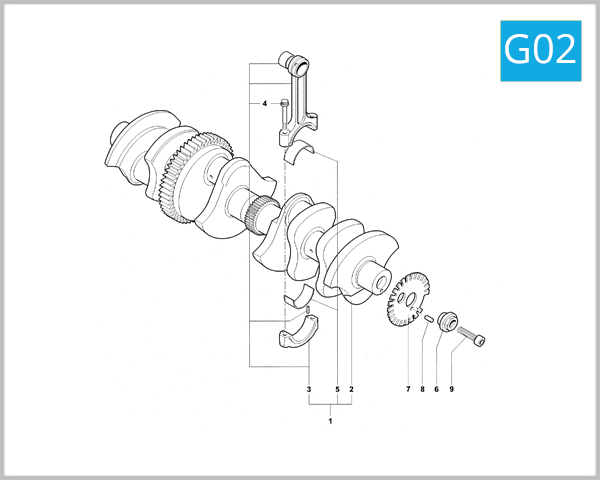 G02 - Crank Shaft Assembly
