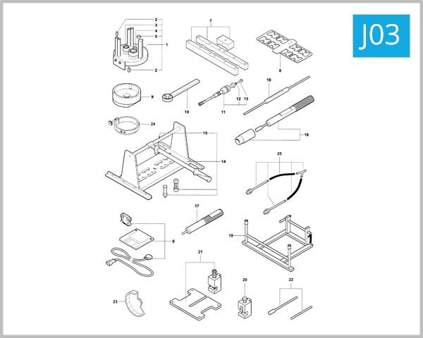 J03 - Service Tools (Engine)