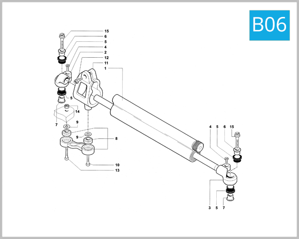 B06 - Steering Damper Assembly