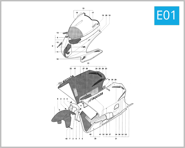 E01 - Fairing Assembly