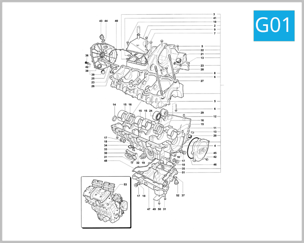 G01 - Crankcase Assembly