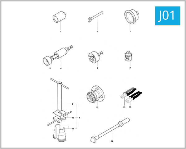J01 - Service Tools (Frame)