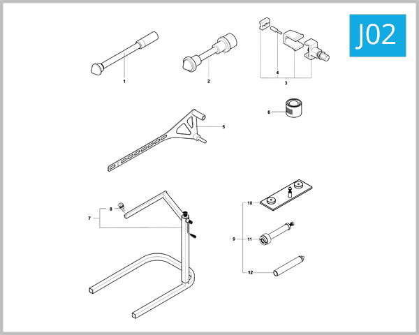 J02 - Service Tools (Frame)