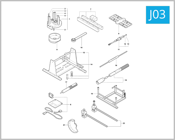 J03 - Service Tools (Engine)