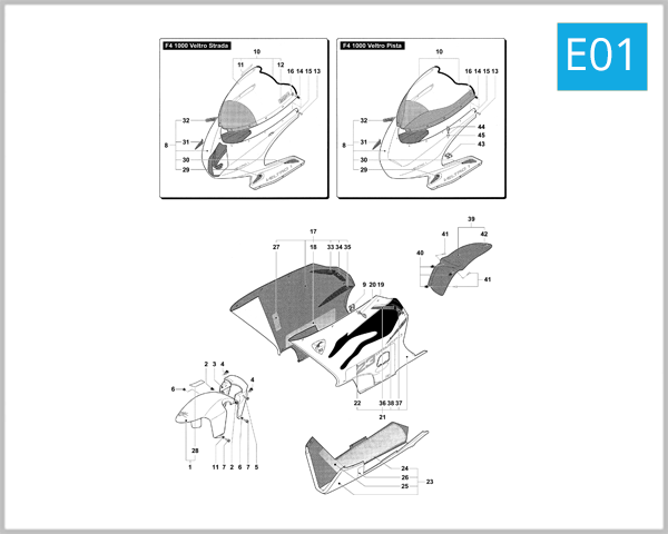 E01 - Fairing Assembly