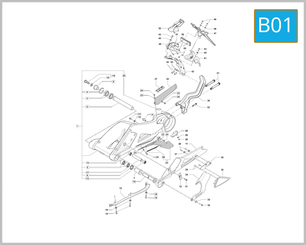 B01 - Swingarm Assembly