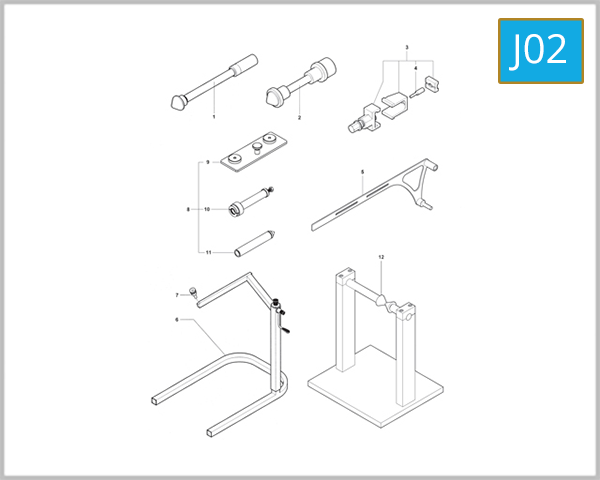J02 - Service Tools (FRAME)