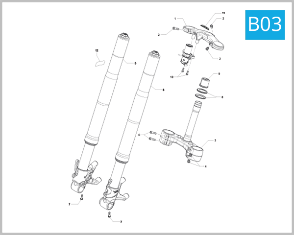 B03 - Front Suspension Assembly