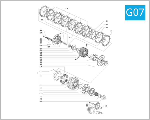 G07 - Clutch Assembly