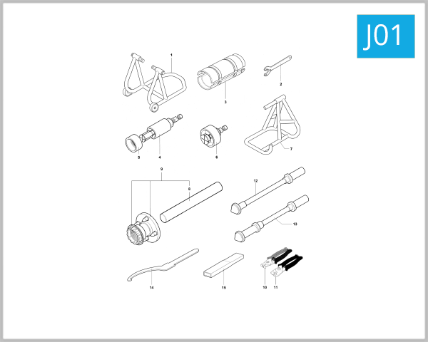 J01 - Service Tools (FRAME)