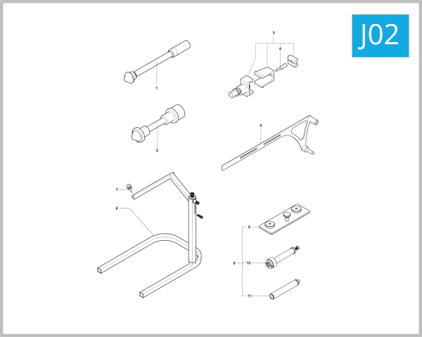 J02 - Service Tools (FRAME)