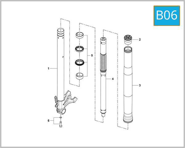 B06 - Right-Hand Fork (TV Lusso-SCS-RC)