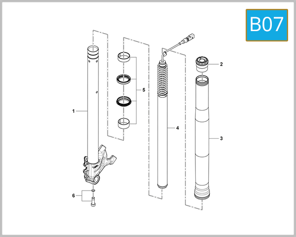 B07 - Left-Hand Fork (TV Lusso-SCS-RC)