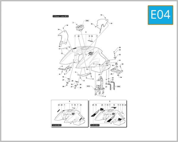 E04 - Fuel Tank Assembly