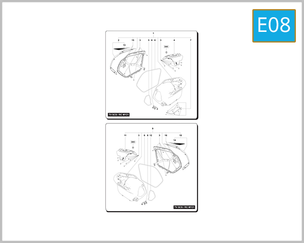 E08 - Side Bags (TV RC-SCS)