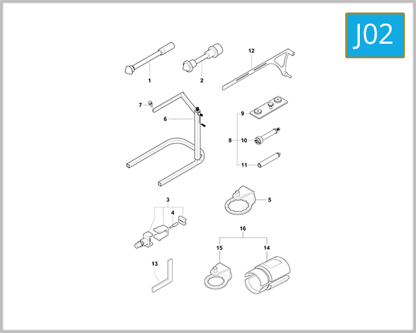J02 - Service Tools (Frame)