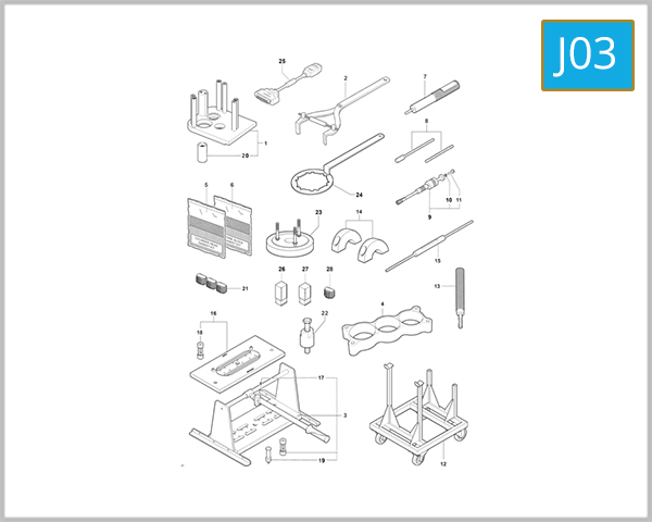 J03 - Service Tools (Engine)