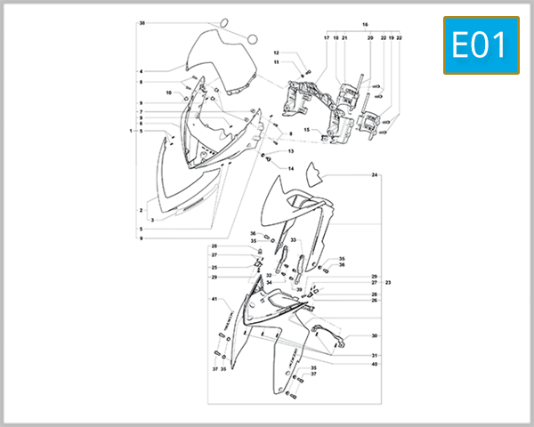 E01 - Fairing Assembly