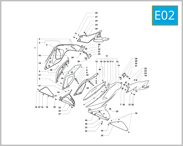 E02 - Fairing Assembly
