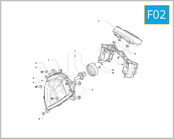 F02 - Front Headlight