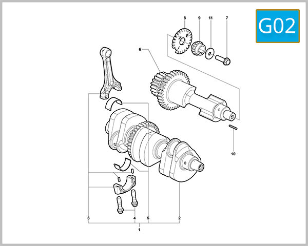 G02 - Crank Shaft Assembly