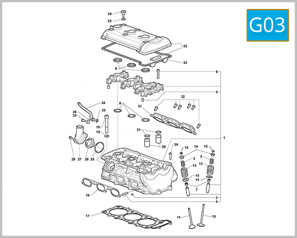 G03 - Cylinder Head Assembly