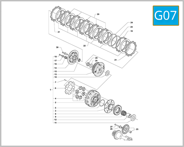 G07 - Clutch Assembly
