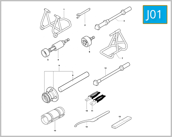 J01 - Service Tools (Frame)