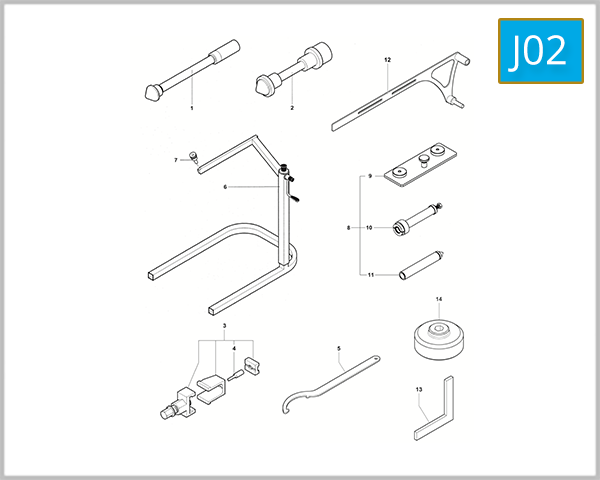 J02 - Service Tools (Frame)