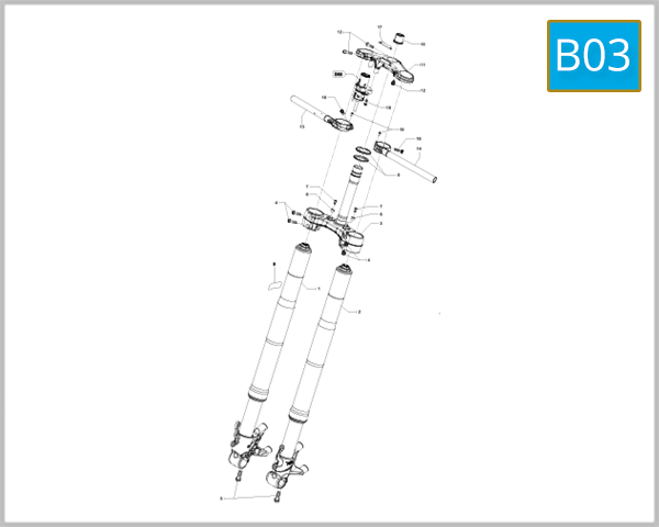 B03 - Front Suspension Assembly