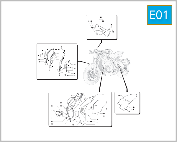 E01 - Fairing Assembly