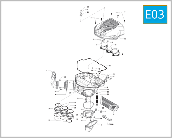E03 - Airbox Assembly
