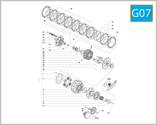 G07 - Clutch Assembly