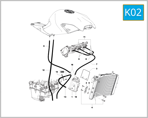 K02 - Carbon Canister Assembly
