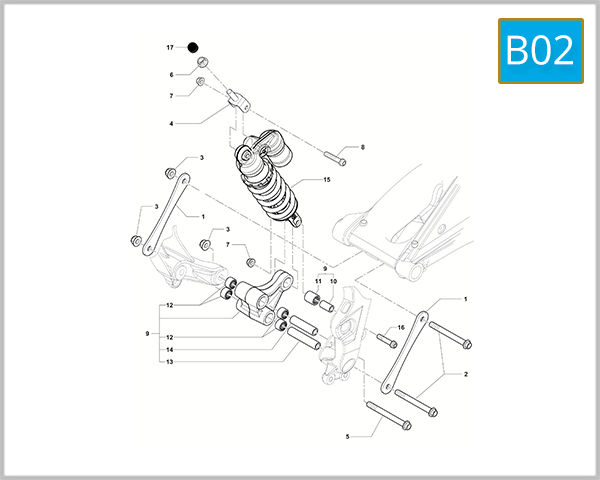 B02 - Rear Suspension Assembly
