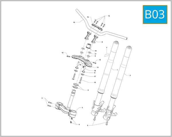 B03 - Front Suspension Assembly