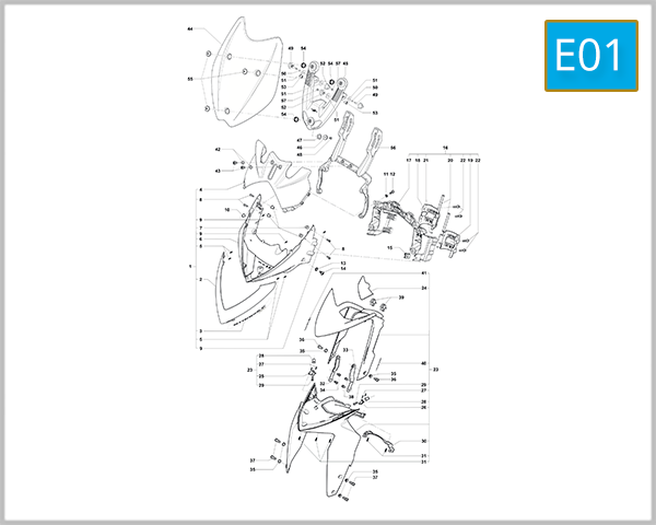 E01 - Fairing Assembly