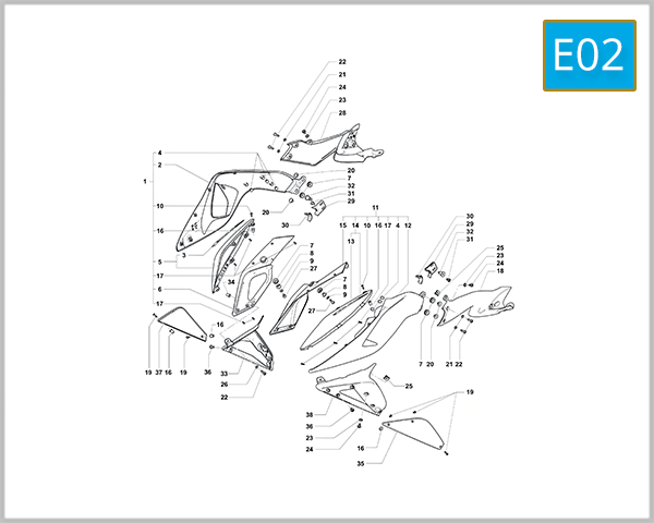 E02 - Fairing Assembly